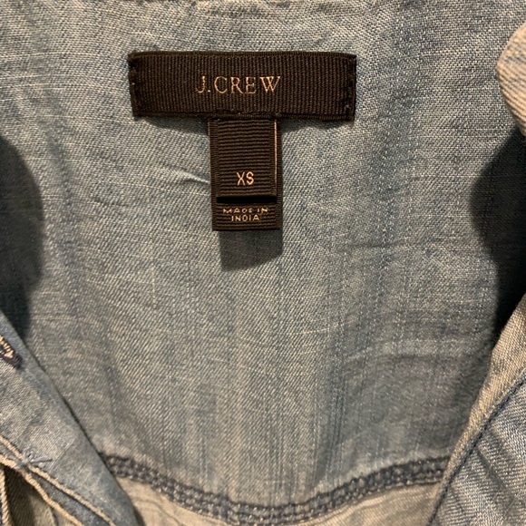 Jcrew drapey chambray dress - Picture 3 of 4